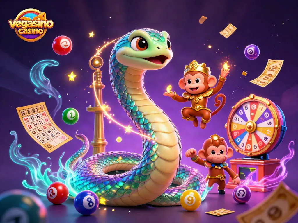 Experience the excitement of vegasino casino with vibrant characters and dynamic gaming elements.
