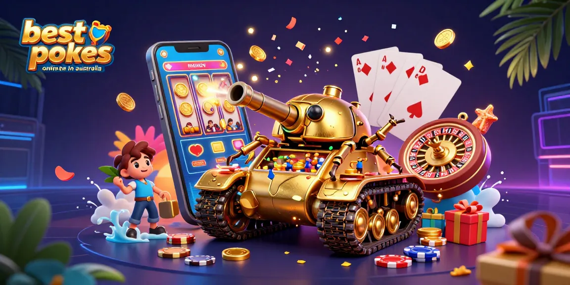 Play thrilling games at the best payid pokes online in Australia with golden coins and dynamic slot action.