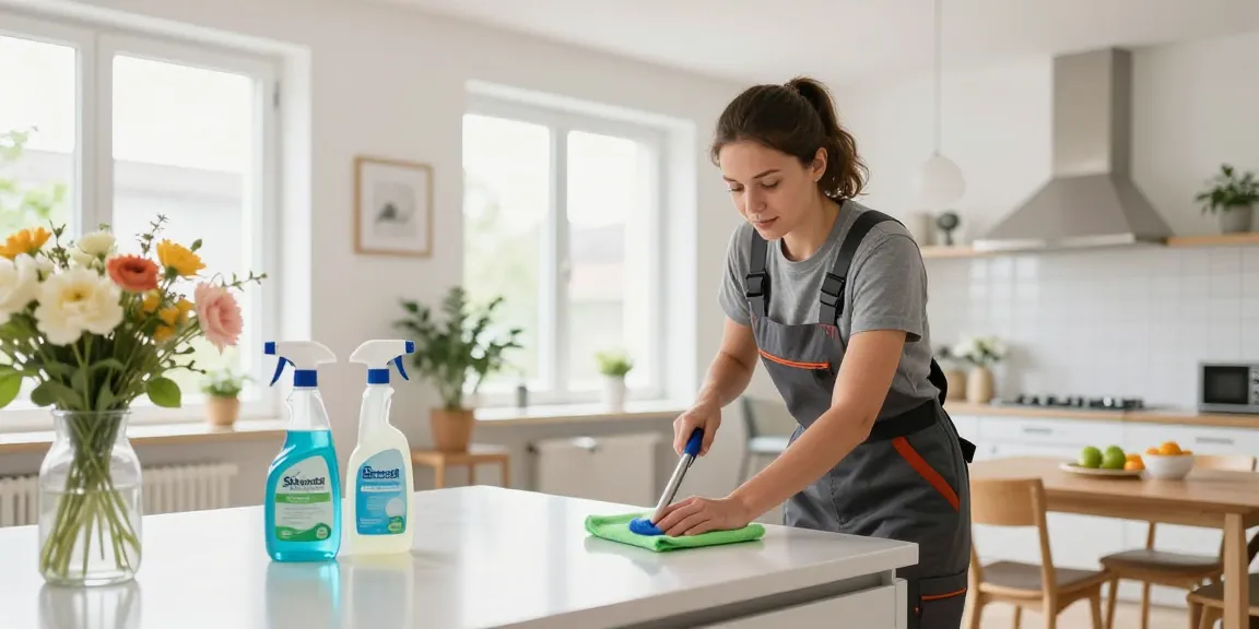 Efficient wohnungsendreinigung bern in a spotless apartment, showcasing professional cleaning services and a welcoming atmosphere.
