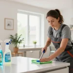 Efficient wohnungsendreinigung bern in a spotless apartment, showcasing professional cleaning services and a welcoming atmosphere.