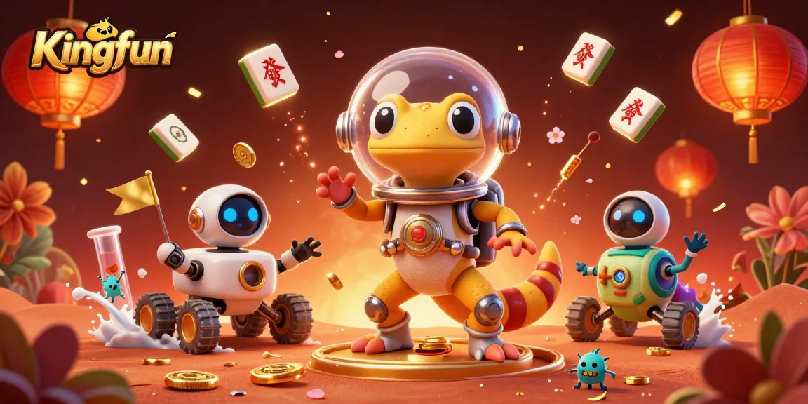Kingfun offers thrilling casino adventures with gecko exploration and Martian treasures.