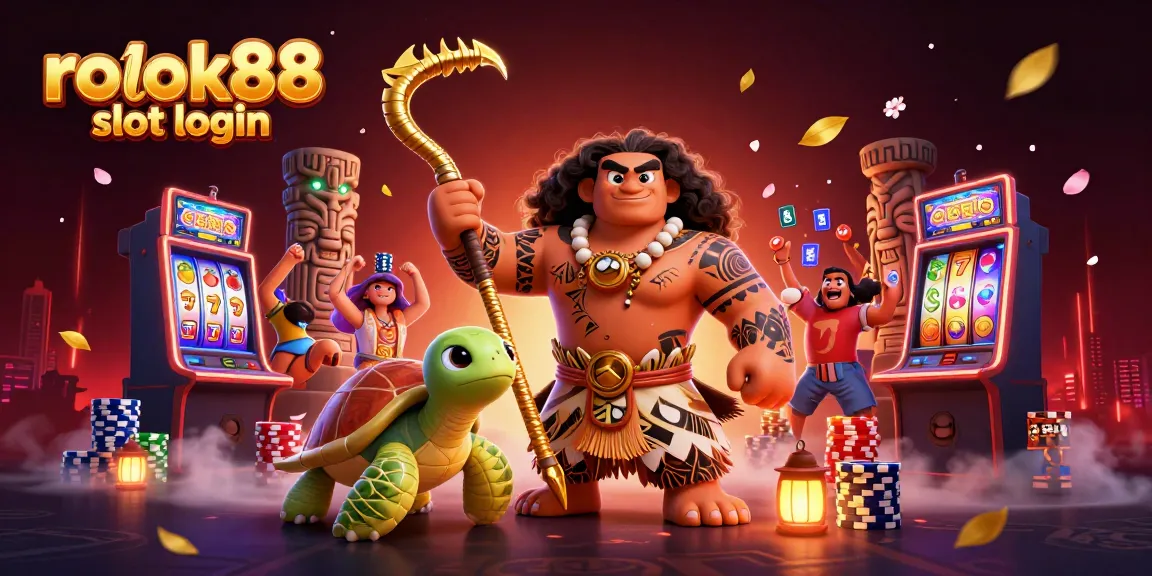 Experience the thrill of rokok88 slot login with vibrant casino elements and dynamic characters!